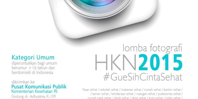 Sayembara Foto Kementerian Kesehatan RI 2015